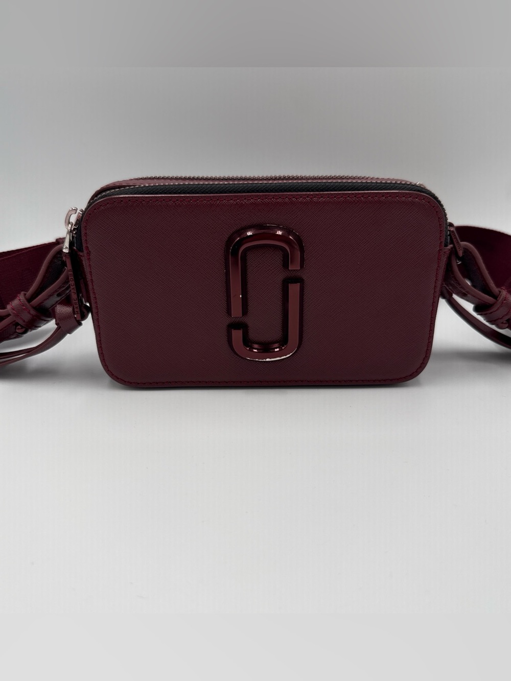 Marc Jacobs Monochrome Snapshot Camera Crossbody - Burgundy